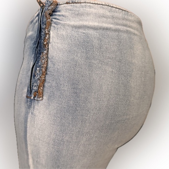 Large I.AM.GIA Flare Denim - Light Wash 34” Inseam - Picture 9 of 13